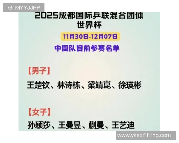 成都乒乓球队在世界杯中的个人能力展现与战术分析 成都乒乓球队在世界杯中的个人能力展现与战术分析